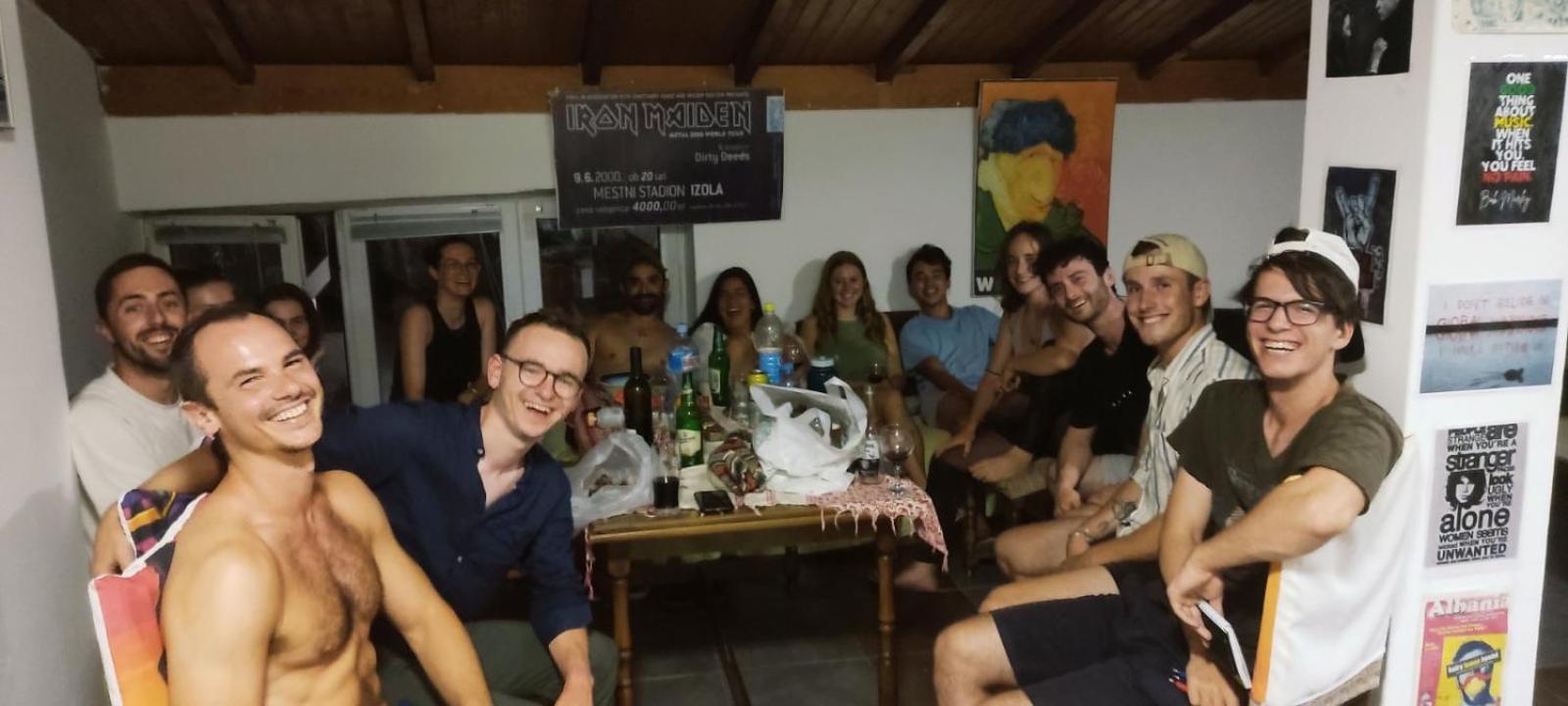 Blue Lake Hostel Ohrid Exterior foto
