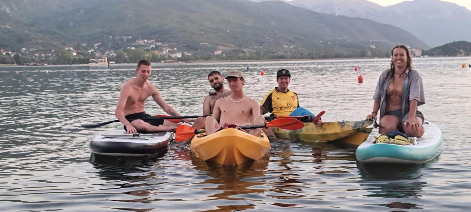 Blue Lake Hostel Ohrid Exterior foto